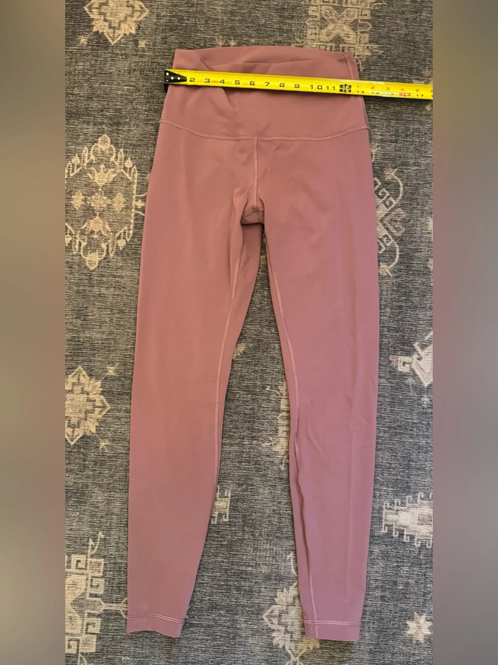 Lululemon Women’s High-Rise Crop Leggings Bundle | Size 8 | Coral & Mauve